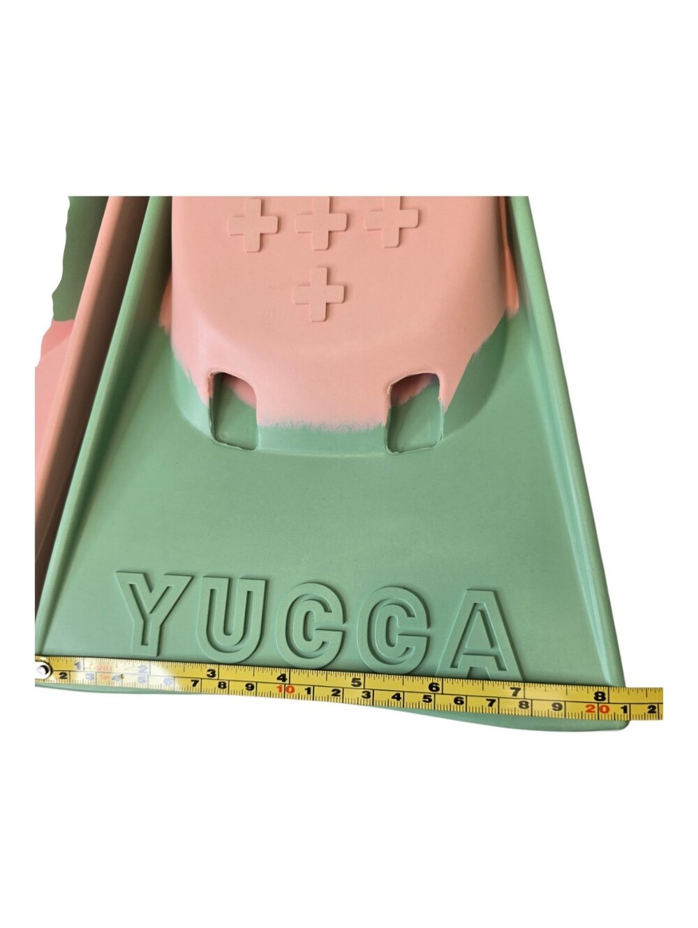 Yucca Short Blade Fins Light Pink Mint Green Medium Large - Picture 15 of 16